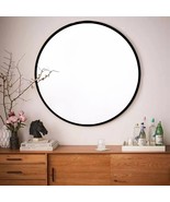 Black Round Wall Mirror - 20&quot; or 32&quot; - $2,037.03 MXN
