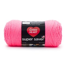 Red Heart Super Saver Yarn Pretty &#39;n Pink E300B-722 - £17.58 GBP