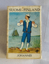 SUOMI FINLAND JOHANNES MATCHBOX VINTAGE ALLI TOURI MATCHBOOK SAILER SAIL... - $31.51 CAD