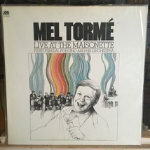 [Jazz]~Exc Lp~Mel Torme~Al Porcino~Live At The Maisonette~[1975~ATLANTIC~Issue] - £6.99 GBP