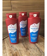 3x Old Spice High Endurance 3 in 1 Conditioning Hair + Body Wash , 18 fl... - £36.53 GBP