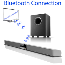 Boytone BT-888 Audio 39 inch 80W Bluetooth Sound Bar with Bluetooth Subwoofer Ho - $136.86