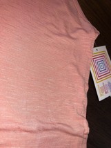 NWT LuLaRoe XL Solid Peachy Stretchy Tank Top Cool Comfortable Summer - £17.25 GBP