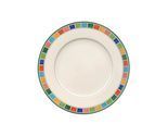 Villeroy &amp; Boch Twist Alea Caro Bread &amp; Butter Plate, 6.5 in, White/Mult... - $26.61