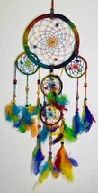 6&quot; Rainbow Hemp dreamcatcher - $30.01