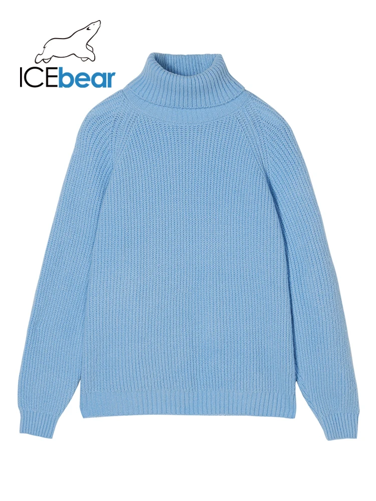 ICE  Women neck  Female Loose Pullovers Soft Jumper Candy Color Oversized Tops A - £164.96 GBP