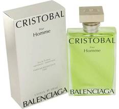 Balenciaga Cristobal Pour Homme 3.3 Oz Eau De Toilette Spray  image 3