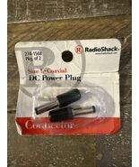 Radio Shack 2741568 SIZE L Coaxial DC Power Plug 2Pk - $13.72 CAD