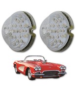 53 54 55 56 57 58 59 60 61 62 Chevy Corvette Clear LED Park Light Lenses... - $81.29 CAD