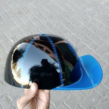 Motorcycle Helmet Baseball Cap Style fiberglass custom Helmet Bike black... - £173.12 GBP