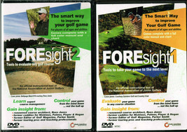 Foresight 1 and  Foresight 2, Take Your Golf Game to the Next Level, 2DVDs - £7.05 GBP