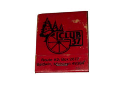 BALDWIN, MICHIGAN MATCHBOOK CLUB 37 RESTAURANT - $129.70 MXN