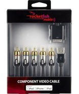 Rocketfish Component Video Cable for iPhone iPad and iPod RF-ACNT2 - $10.36