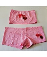 Elegant Moments 2 PC Tube Top and Shorts Lingerie Dancer Outfit Large Ch... - $37.21