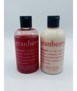 Philosophy Cranberry Shampoo, Shower Gel, Bubble Bath &amp; Body Lotion 2 PC... - €69,46 EUR