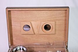 Fame Ford Wood Humidor with Cigar Gift Set 12.25" L x 8.75" W x 3.5" H image 11