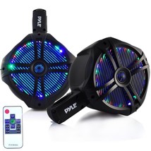 Pyle Waterproof Marine Wakeboard Tower Speakers - 6.5 Dual Subwoofer Speaker Set - $264.99