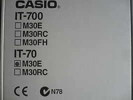 New OEM Genuine Casio IT-70 M30E Hand Held Computer - £62.54 GBP