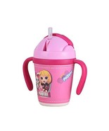 Bamboo Fiber Children Kid Baby Cups Portable Leakproof Straw Cup Cartoon... - £17.38 GBP