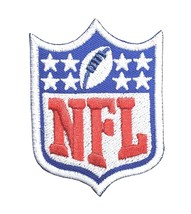 Logo Shield Football Embroidered Iron On Patch John Elway Peyton Manning - $109.54 MXN+