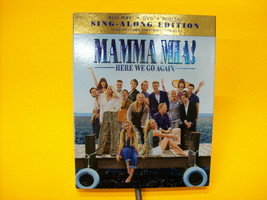 Mamma Mia! Here We Go Again (Blu-ray + DVD + DIGITAL) great cond - £9.67 GBP