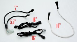 4 WIRES WITH 9 FEMALE SPADE TERMINAL CONNECTORS INSULATED SLEEVE 5.5” 7”... - €4,26 EUR