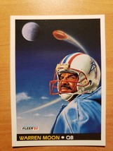 1992 Fleer #474 Warren Moon - Houston Oilers - NFL - Freshly Pulled - £1.46 GBP