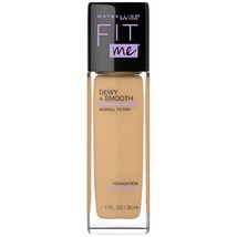 Maybelline Fit Me Dewy + Smooth Liquid Foundation Makeup Natural Beige, ... - $25.73