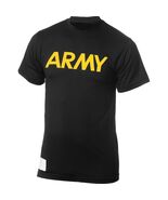 NEW Army Physical Training PT APFU REG SHORT SLEEVE SHIRT ALL SIZES AR 6... - $468.65 MXN