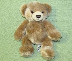 Aurora World 9&quot; Teddy Baby Bear Soft Tan Chubby Plush Toy Stuffed Animal Classic - £8.92 GBP