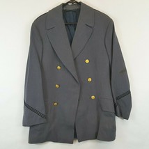 VTG WEST POINT USMA CADET Uniform Military Dress Jacket Pea Coat - £52.59 GBP