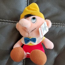 Vintage Pinocchio Plush Stuffed Toy Walt Disney Productions Taiwan New NWT - £10.53 GBP