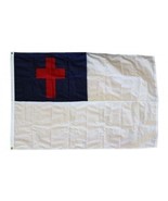 AWS 4x6 Embroidered Christian Cross 300D Sewn Tradewinds Nylon Flag 4&#39;x6... - $88.12 CAD