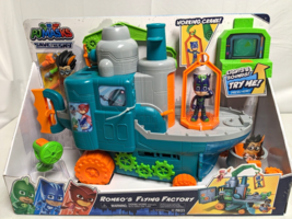 PJ Masks☆95780☆Romeos Flying Factory☆Playset☆Ages 3+☆Catboy☆Boys☆Kids☆Toy☆Gift - £78.63 GBP