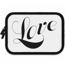 Laptop Sleeve "Love" Black Font in 5 Sizes - $462.75 MXN - $602.11 MXN