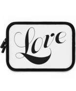 Laptop Sleeve &quot;Love&quot; Black Font in 5 Sizes - $462.75 MXN+
