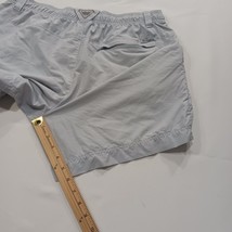 Columbia Women’s Light Gray Elastic Waist Drawstring Shorts Size L (32×6) image 8