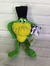 VTG Warner Bros Studio Store MJ Michigan Jose Frog Bean Bag Stuffed Plush 1998 - £22.14 GBP