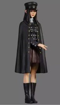 1/22 85mm Resin Model Kit Black Coat Beautiful Girl Winter Unpainted - £14.71 GBP