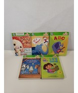 Leap Frog Tag Junior Board Books Lot of 5 Dora, ABC - $14.84