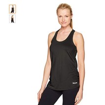 Bench Women&#39;s Rouched Active Tank, Black, Size XL - £13.29 GBP