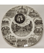 Pontiac Michigan Centennial Souvenir Kettlesprings Vintage Plate 1961 - $508.73 MXN