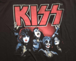 Men&#39;s Kiss Rock n Roll Paul Stanley Gene Ace Vinnie Peter Criss Shirt Me... - £12.41 GBP