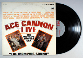 Ace Cannon - Live: The Memphis Sound (1965) Vinyl LP •PLAY-GRADED•  - £7.70 GBP