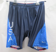 Vtg NIKE PRO Elite Running Shorts M Rare Race Team USA Made Olympic Tights - £63.71 GBP