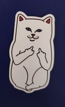 Ripndip Cat Middle Finger Sticker Decal - £3.19 GBP