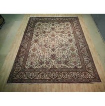 Unique 10x13 Authentic Hand Knotted Semi-Antique Rug B-72865 - £2,339.55 GBP