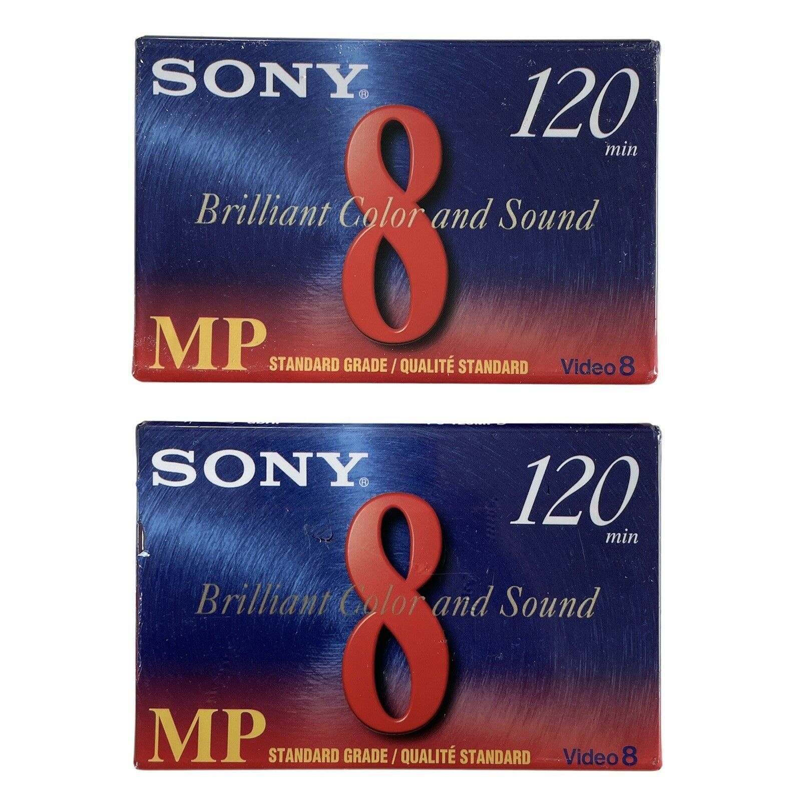 Sony 8mm tape 120mm Blank Video Tape brand new - New Old Stock - $19.79
