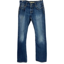 BKE stretch jeans 29 womens US 8 mid rise culture boot cut denim medium ... - £13.99 GBP