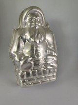Vintage Nordic Ware Molds Santa Mold Cake Pan 3D Sealed Instructions Holiday 10&quot; - £13.55 GBP